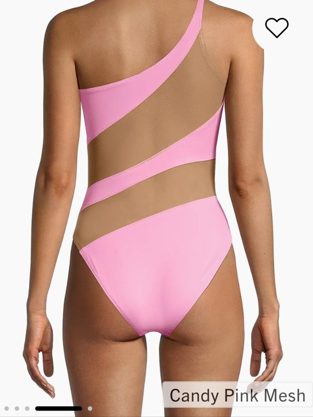 Norma Kamali Mio Mesh Cut-Out One-Piece Swimsuit Large - Picture 5 of 10